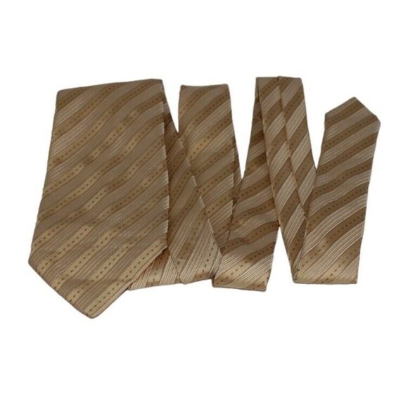 Stefano Ricci Shimmering Golden Yellow Silk Tie 60 X 4 Italy - Picture 2 of 8